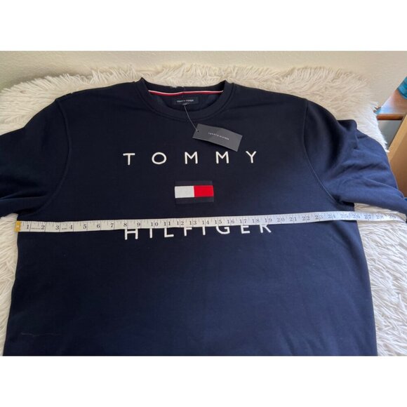 Tommy Hilfiger XXL Crewneck Sweatshirt New with Tags Nautical Spellout - Picture 4 of 5